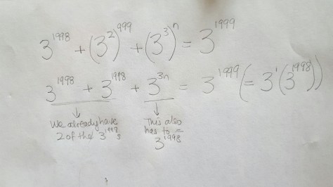 Sept 2017 Brain Puzzler Solution