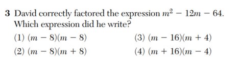 August 2018 CC Alg I 3